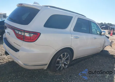 2017 Dodge Durango Citadel Anodized Platinum Awd из США, поврежденный, VIN 1C4SDJET6HC775516